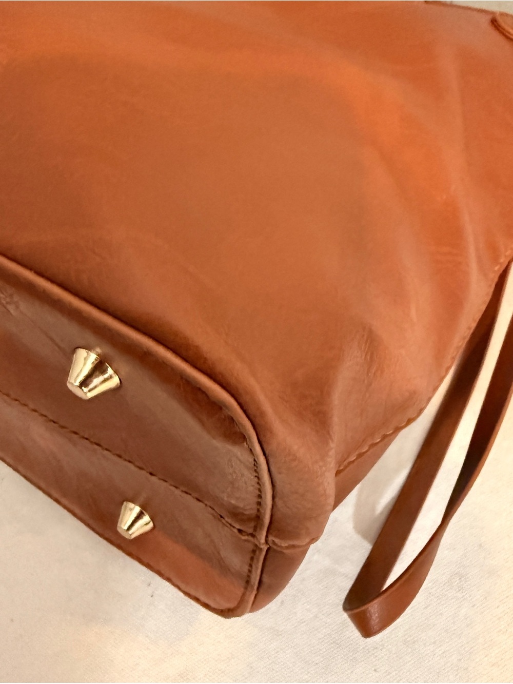 Montana West Brown Tote Bag with Matching Mini Shoulder Bag Wristlet - Picture 10 of 15